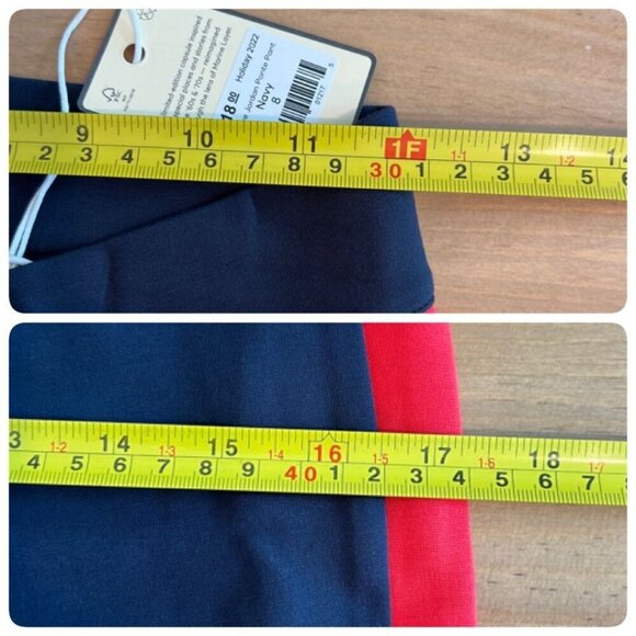 Marine Layer Archive Jordan Ponte Pant Sz 8 in Navy - Picture 7 of 9